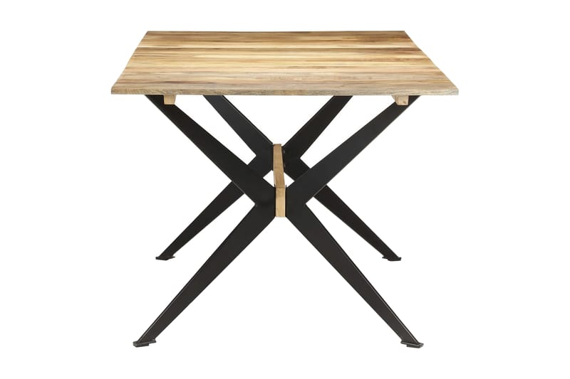 Matbord 180x90x76 cm massivt mangoträ - Brun - Möbler - Matplats - Matbord & köksbord