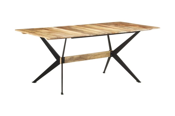 Matbord 180x90x76 cm massivt mangoträ - Brun - Möbler - Matplats - Matbord & köksbord