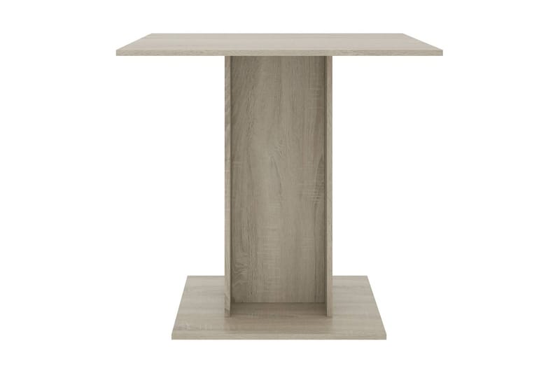 Matbord sonoma-ek 80x80x75 cm spånskiva - Brun - Möbler - Matplats - Matbord & köksbord