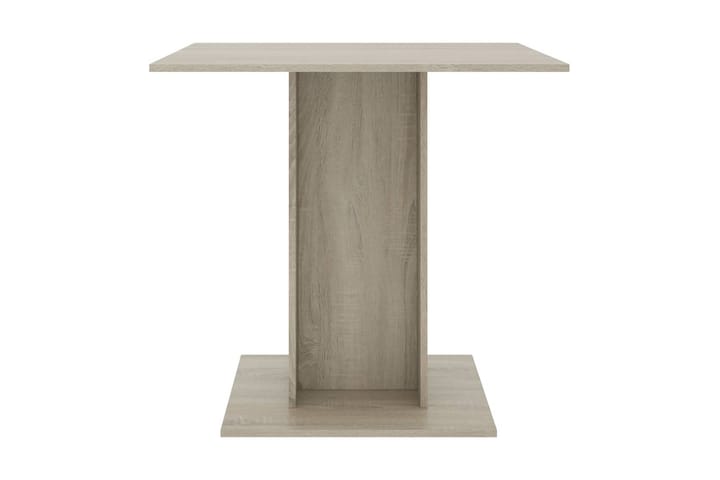 Matbord sonoma-ek 80x80x75 cm spånskiva - Brun - Möbler - Matplats - Matbord & köksbord