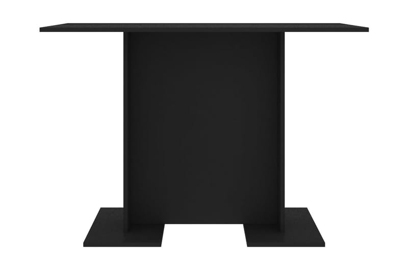 Matbord svart 110x60x75 cm spånskiva - Svart - Möbler - Matplats - Matbord & köksbord
