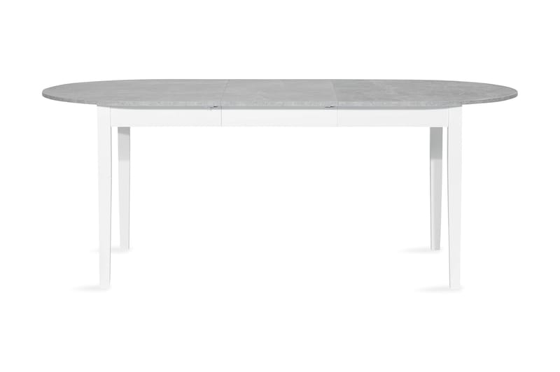 MORGAN t Matbord 150 Oval Vit/Grå - Möbler - Matplats - Matbord & köksbord