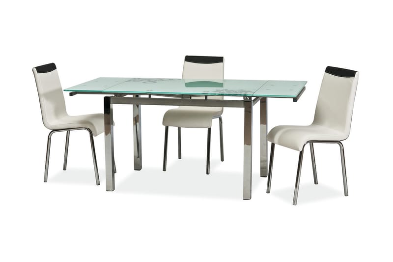 NAIROTO Förlängningsbart Matbord 110 cm Glas - Möbler - Matplats - Matbord & köksbord