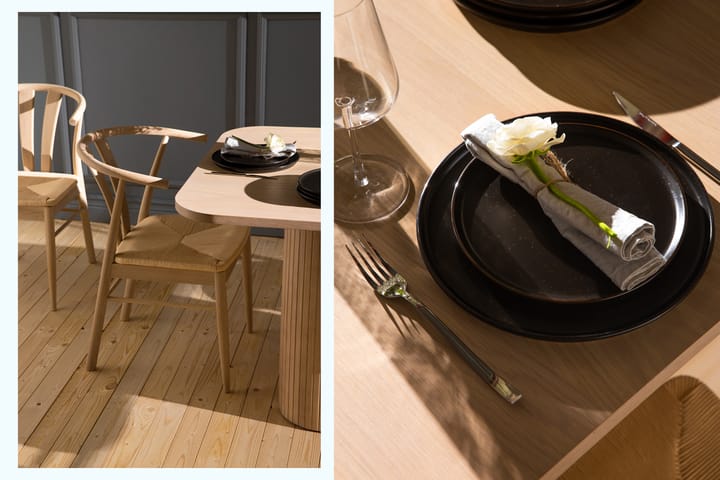 RAMSTA Matbord 200 cm Natur - Möbler - Matplats - Matbord & köksbord