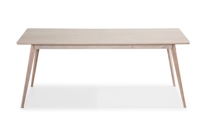 REFRESH Förlängningsbart Matbord 190 Vitpigmenterad Ek - Möbler - Bord