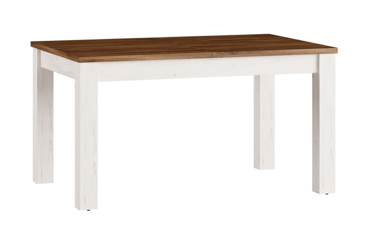 REVEL Förlängningsbart Matbord 140 Ek/Offwhite - Möbler - Matplats - Matbord & köksbord