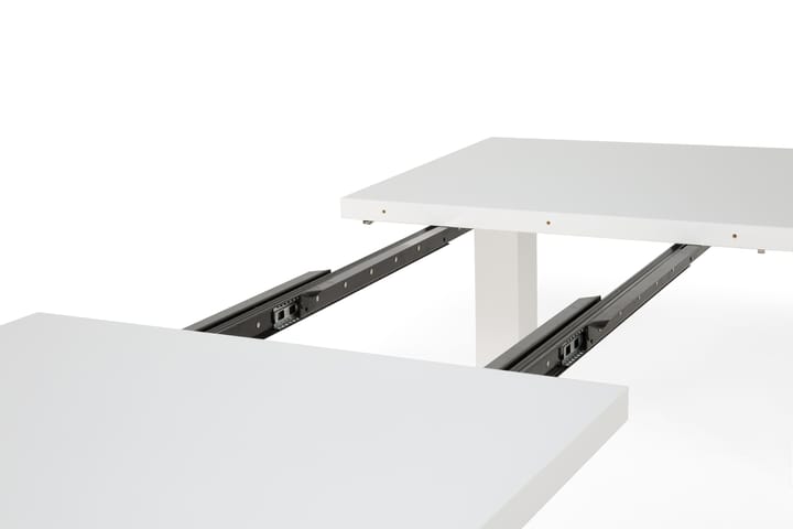 SALA Förlängningsbart Matbord 160 Vit - Möbler - Matplats - Matbord & köksbord