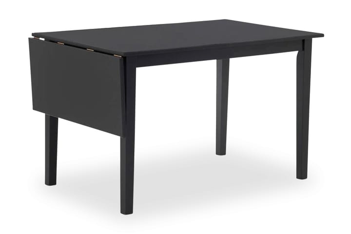 SANTINO Förlängningsbart Matbord 120 Svart - Möbler - Matplats - Matbord & köksbord