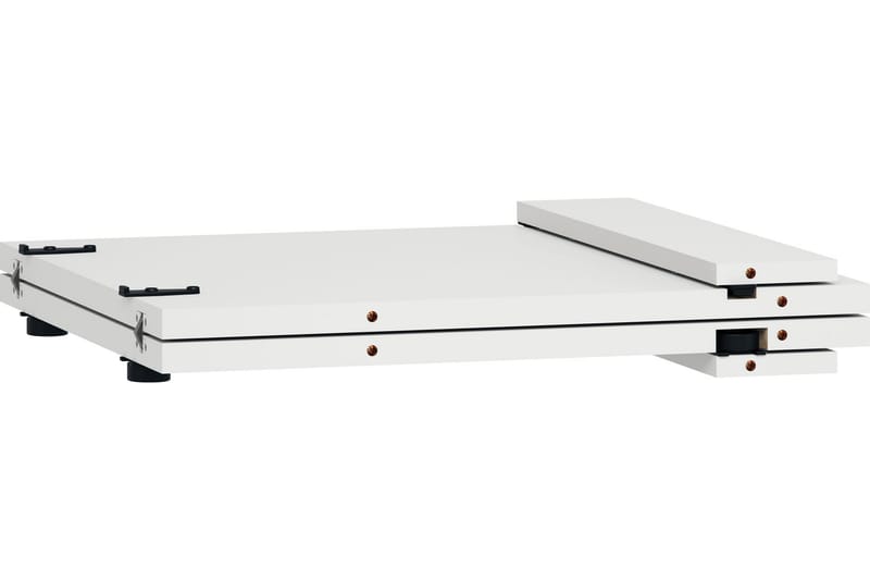SIMPLE Hopfällbart Matbord Vit - Vit - Möbler - Matplats - Matbord & köksbord