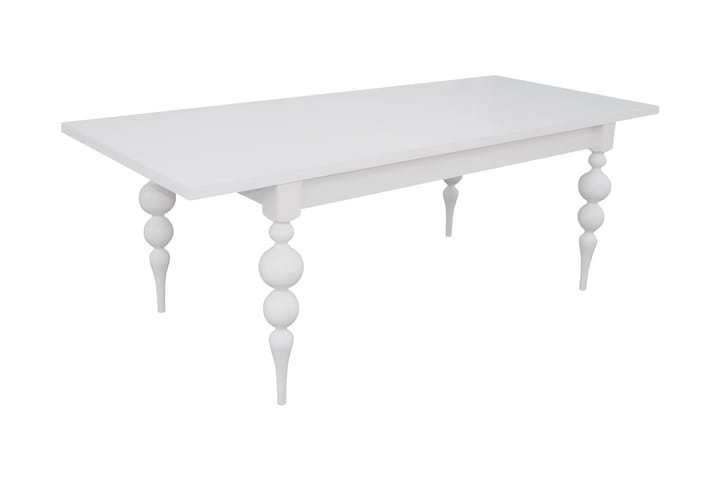 TABELL Matbord 160x90x76 cm - Vit - Möbler - Matplats - Matbord & köksbord