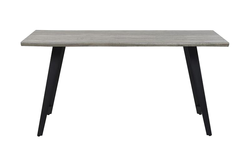 TENHOLDER Matbord 160 cm Grå/Svart - Möbler - Matplats - Matbord & köksbord