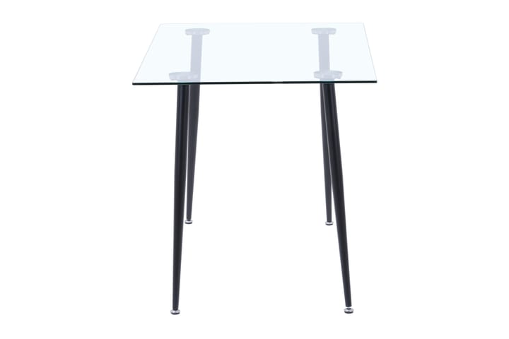 VENDEL Matbord 135 cm Transparent - Svart - Möbler - Matplats - Matbord & köksbord