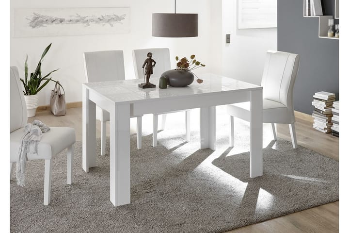 WALENS Förlängningsbart Matbord 180 Vit - Möbler - Matplats - Matbord & köksbord