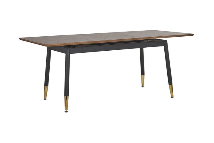 YREKA Matbord 200 cm Natur/Svart/Guld - Möbler - Matplats - Matbord & köksbord