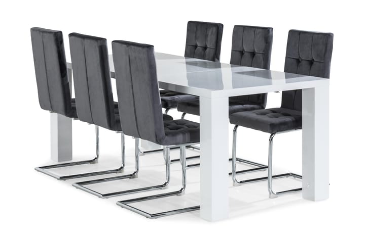 CIBUS Matbord  Med 6 st Jessed Matstol - Möbler - Matplats - Matgrupp & matbord med stolar
