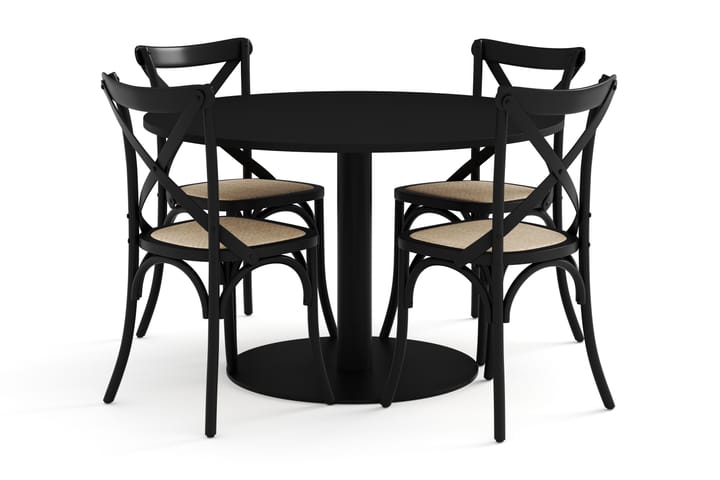 GENEVA Matbord med FORTEILAND Matstolar - Möbler - Matplats - Matgrupp & matbord med stolar