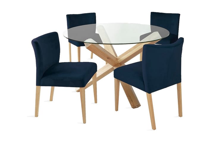 Turin Matgrupp med 4 stolar - Möbler - Matplats - Matgrupp & köksgrupp