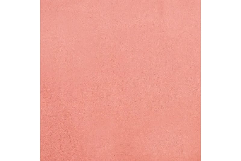 Matstolar 4 st rosa sammet - Rosa - Möbler - Matplats - Matstol & köksstol