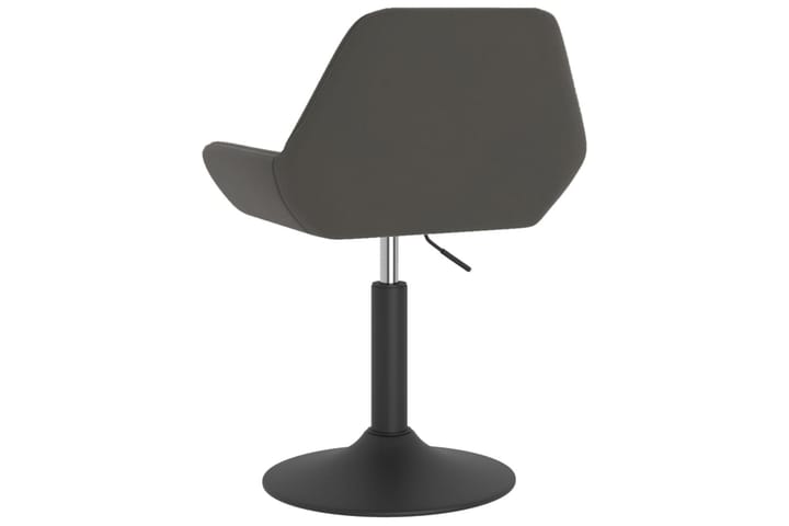 Snurrbar matstol mörkgrå sammet - Grå - Möbler - Matplats - Matstol & köksstol
