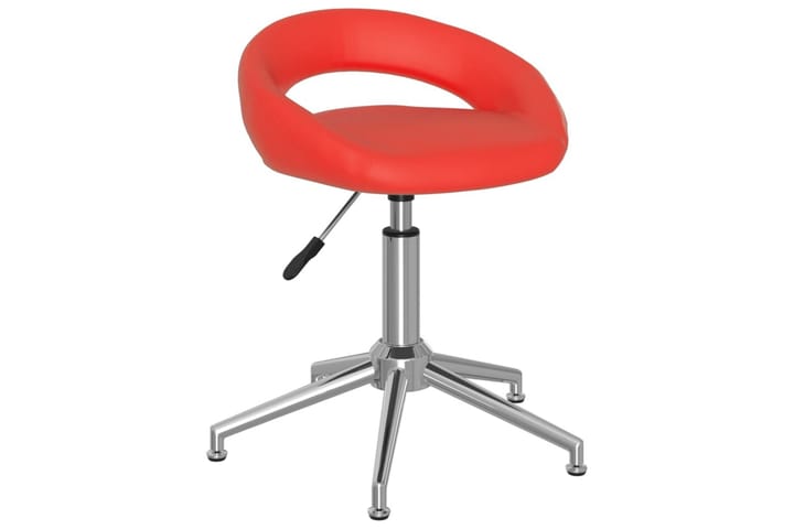 Snurrbar matstol röd konstläder - Röd - Möbler - Matplats - Matstol & köksstol