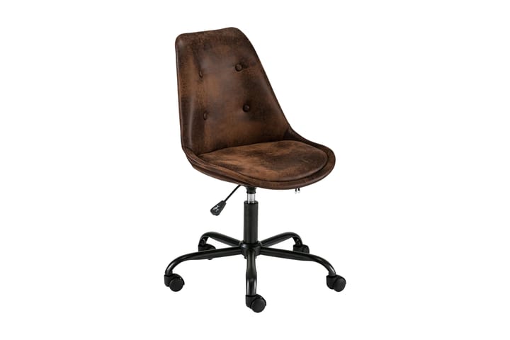 HEDMAN Kontorsstol Konstläder Brun/Metall - Möbler - Vardagsrum - Soffbord & vardagsrumsbord - Soffbord