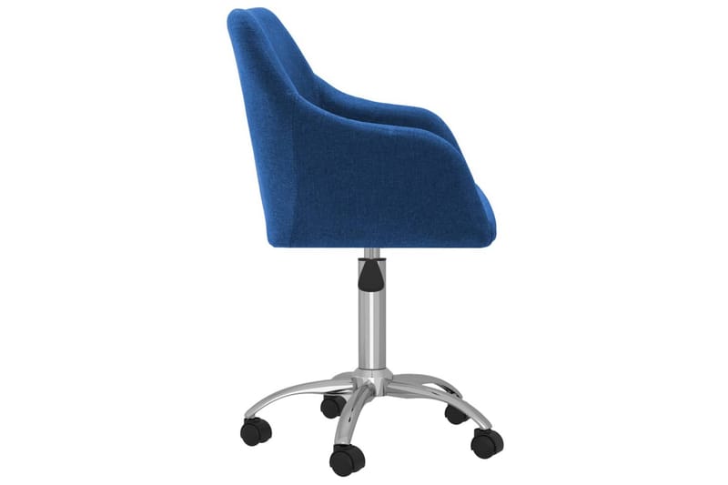Snurrbar kontorsstol blå tyg - Blå - Möbler - Hemmakontor - Kontorsstol
