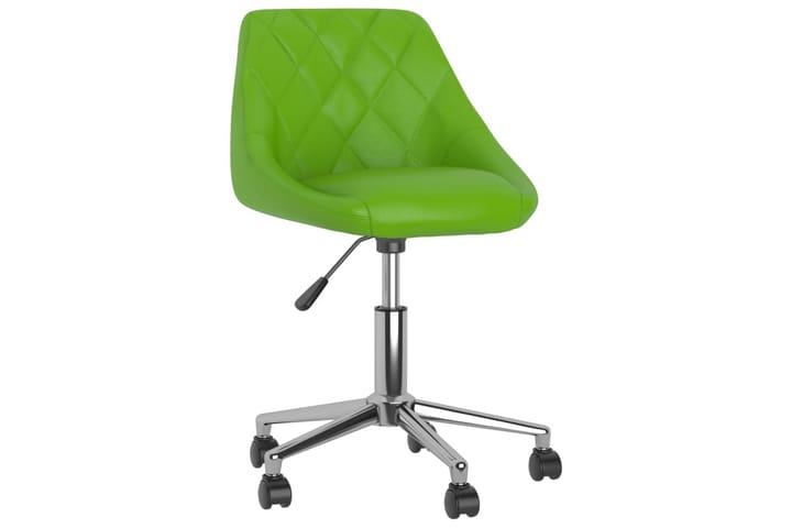 Snurrbar kontorsstol grön konstläder - Grön - Möbler - Hemmakontor - Kontorsstol