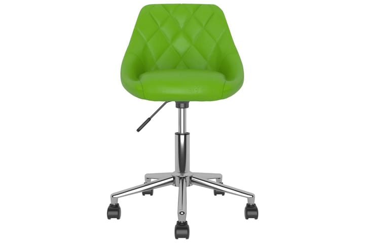 Snurrbar kontorsstol grön konstläder - Grön - Möbler - Hemmakontor - Kontorsstol
