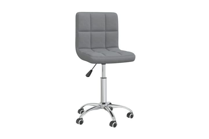 Snurrbar kontorsstol ljusgrå tyg - Grå - Möbler - Hemmakontor - Kontorsstol