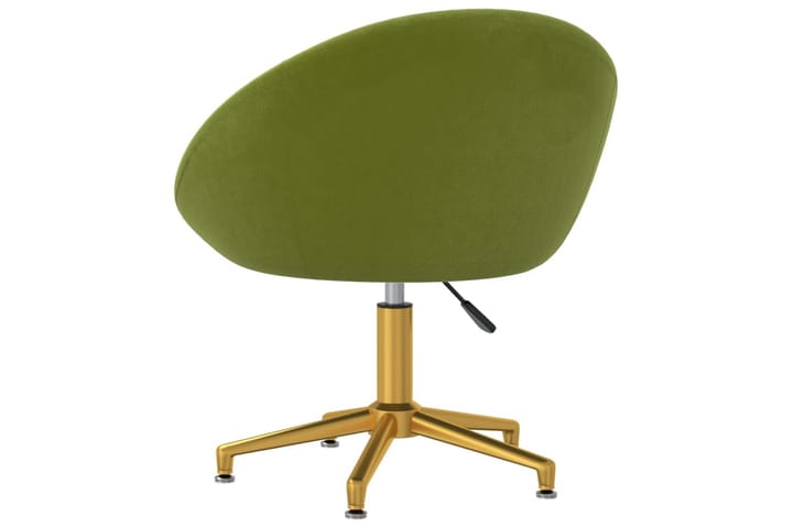 Snurrbar kontorsstol ljusgrön sammet - Grön - Möbler - Hemmakontor - Kontorsstol