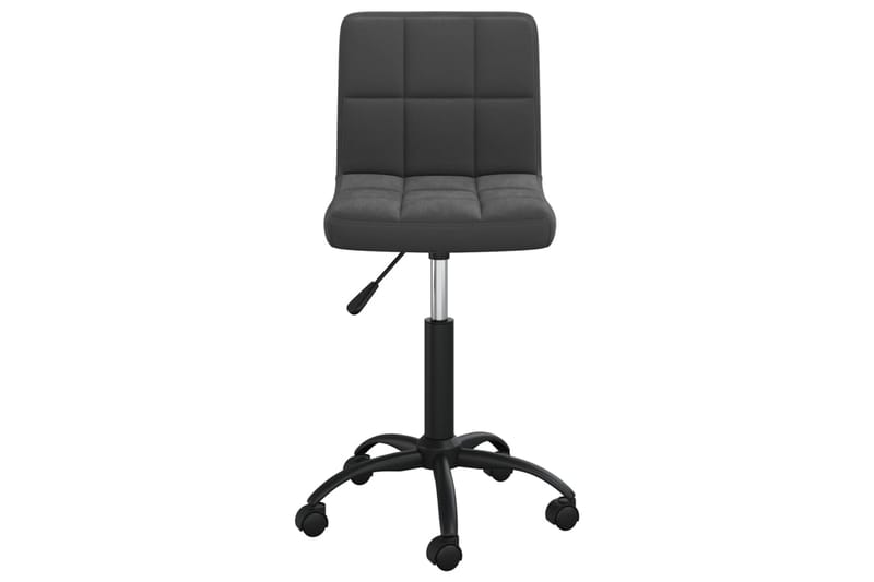 Snurrbar kontorsstol svart sammet - Svart - Möbler - Hemmakontor - Kontorsstol
