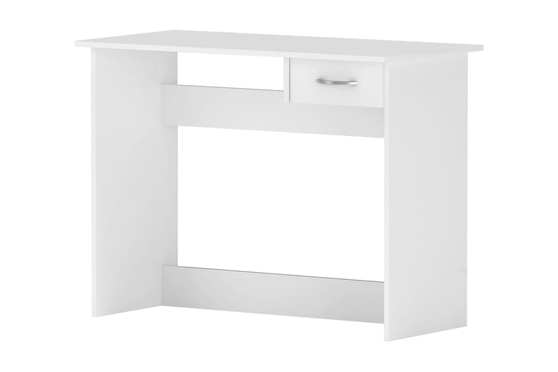 ALPIN Skrivbord 101 cm med Förvaring Låda Vit - Möbler - Hemmakontor - Skrivbord