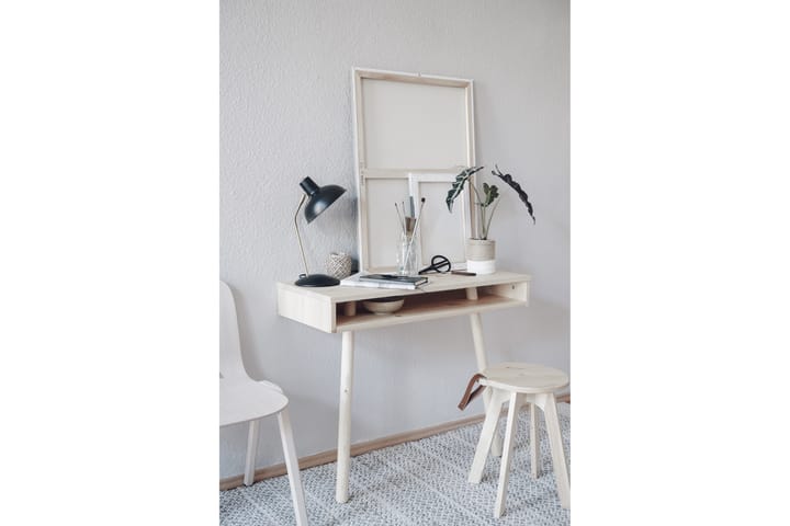 CAPO Skrivbord 90 cm med Förvaring Hylla Svart - Karup Design - Möbler - Hemmakontor - Skrivbord