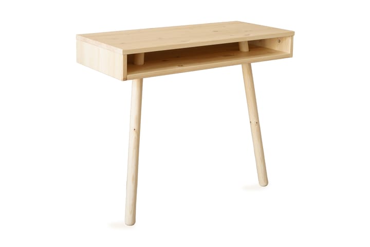 CAPO Skrivbord 90 cm med Förvaring Hylla Tall/Natur - Karup Design - Möbler - Bord