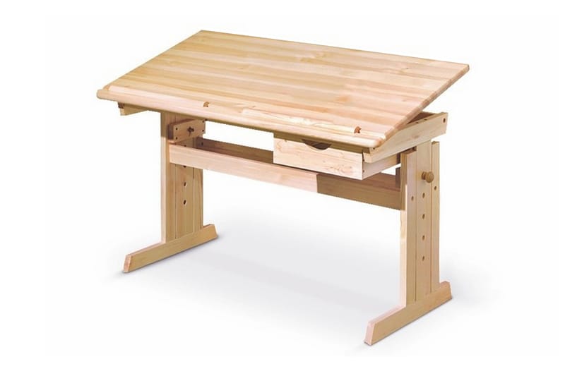 CASSANO Skrivbord Höj- och Sänkbart Trä - Möbler - Hemmakontor - Skrivbord