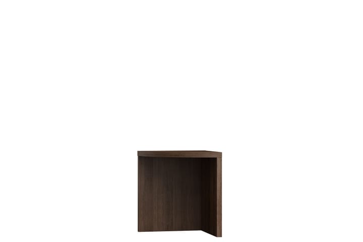 CHELES Hörnskrivbord 67 cm Ekfärg/Brun - Brun - Möbler - Hemmakontor - Skrivbord