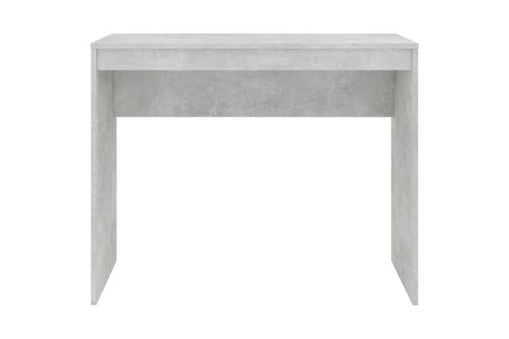 Skrivbord betonggrå 90x40x72 cm spånskiva - Grå - Möbler - Hemmakontor - Skrivbord