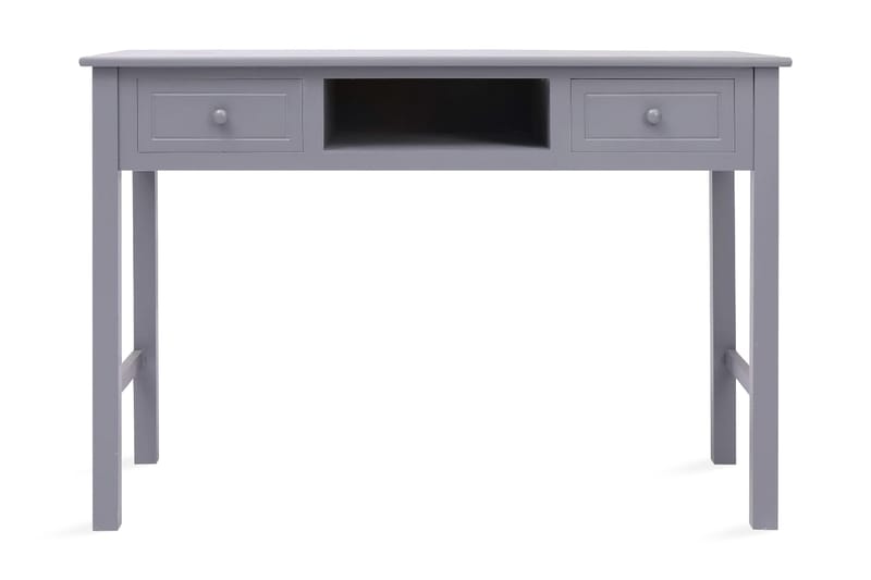 Skrivbord grå 110x45x76 cm trä - Grå - Möbler - Hemmakontor - Skrivbord