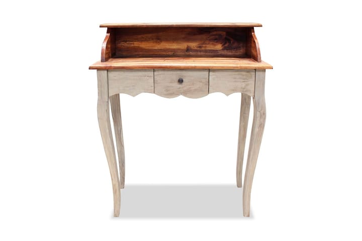 Skrivbord massivt återvunnet trä 80x40x92 cm - Brun - Möbler - Hemmakontor - Skrivbord