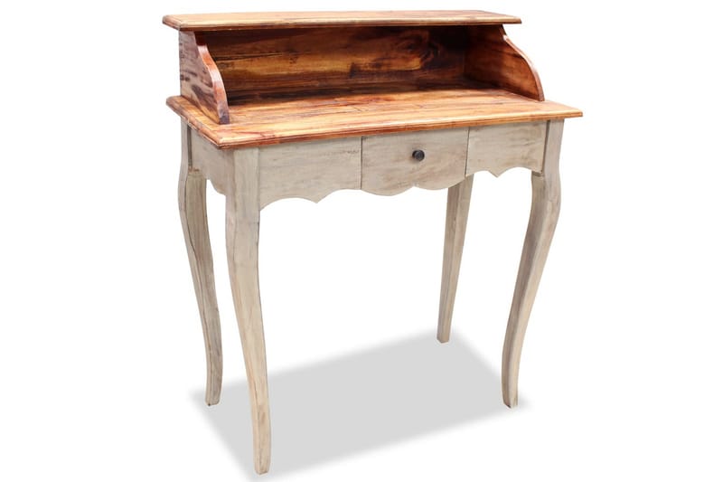 Skrivbord massivt återvunnet trä 80x40x92 cm - Brun - Möbler - Hemmakontor - Skrivbord
