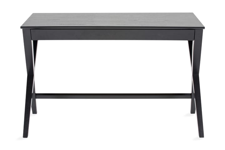 STARSLIFE Skrivbord 120 cm med Förvaring Låda Natur/Svart