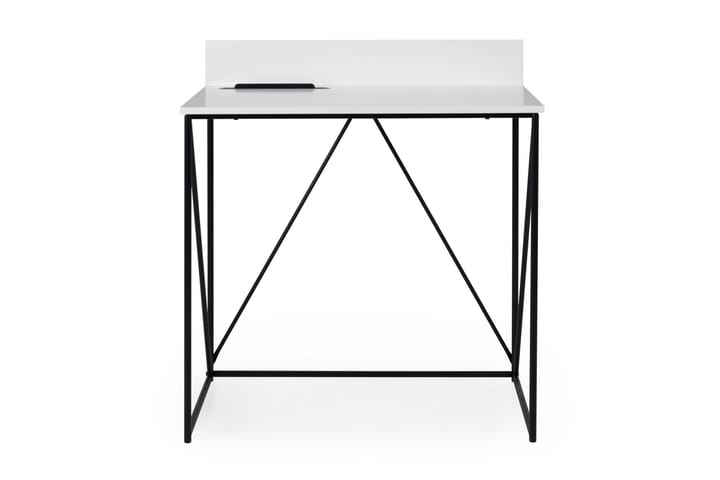 TELL Skrivbord 80 cm Vit/Svart - Tenzo - Möbler - Hemmakontor - Skrivbord