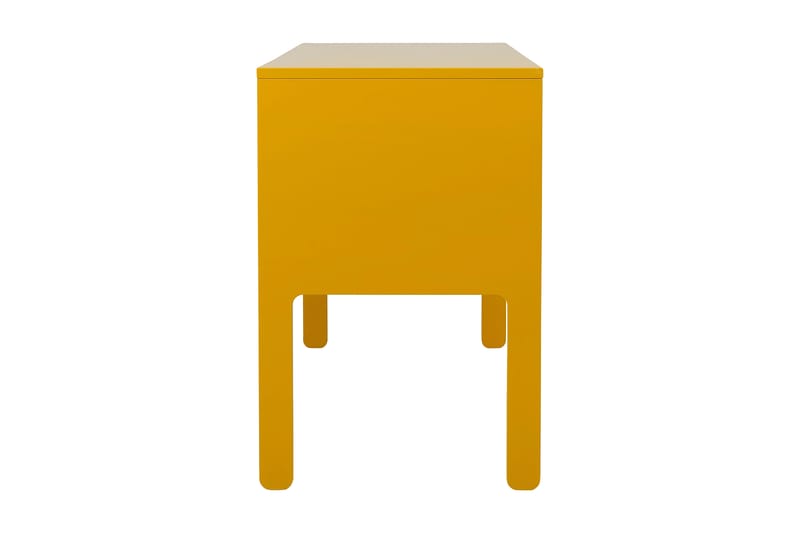 UNO Skrivbord 105 cm med Förvaring Låda Gul - Möbler - Hemmakontor - Skrivbord