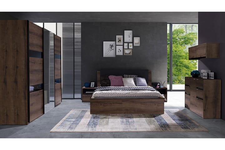 RARICK Sovrumsset - Brun - Möbler - Sovrum - Möbelset för sovrum