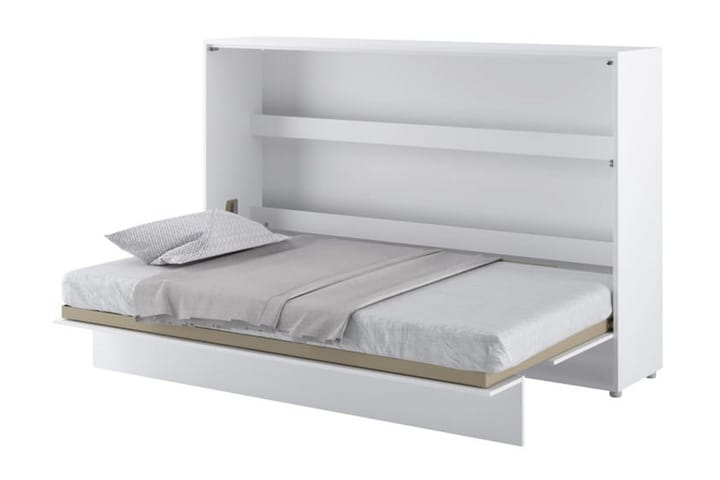 Sängskåp 120x200 cm Horisontellt Vit - Möbler - Sovrum - Sängar - Gästsäng & extrasäng - Sängskåp