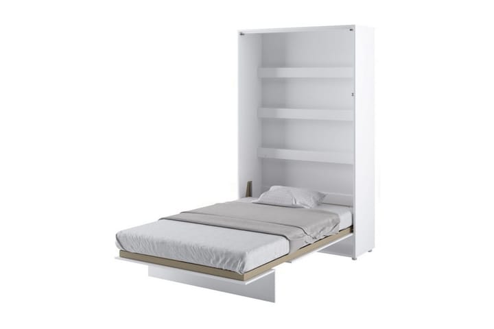 Sängskåp 120x200 cm Vertikal Vit - Möbler - Sovrum - Sängar - Gästsäng & extrasäng - Sängskåp
