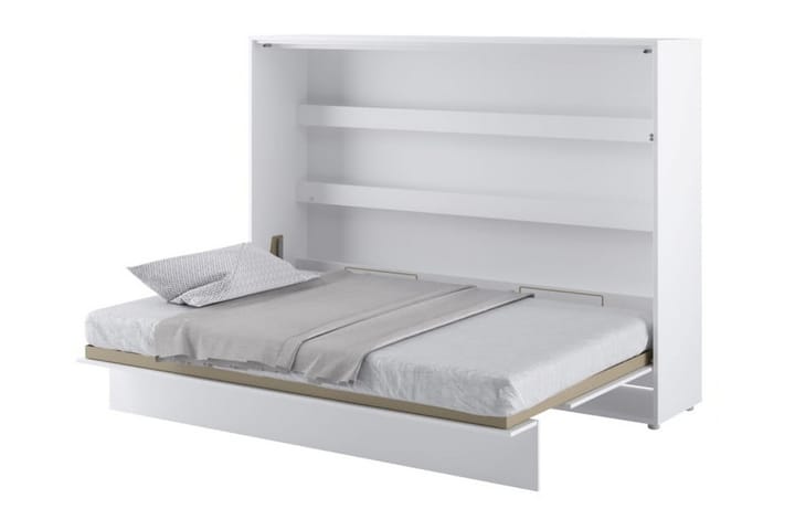 Sängskåp 140x200 cm Horisontellt Vit - Möbler - Sovrum - Sängar - Gästsäng & extrasäng - Sängskåp
