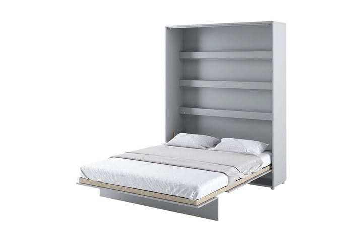 Sängskåp 160x200 cm Vit Högglans - Möbler - Sovrum - Sängar - Gästsäng & extrasäng - Sängskåp