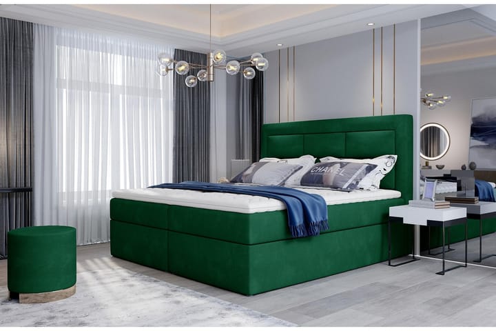 FRESNAY Sängpaket 160x200 cm Grön