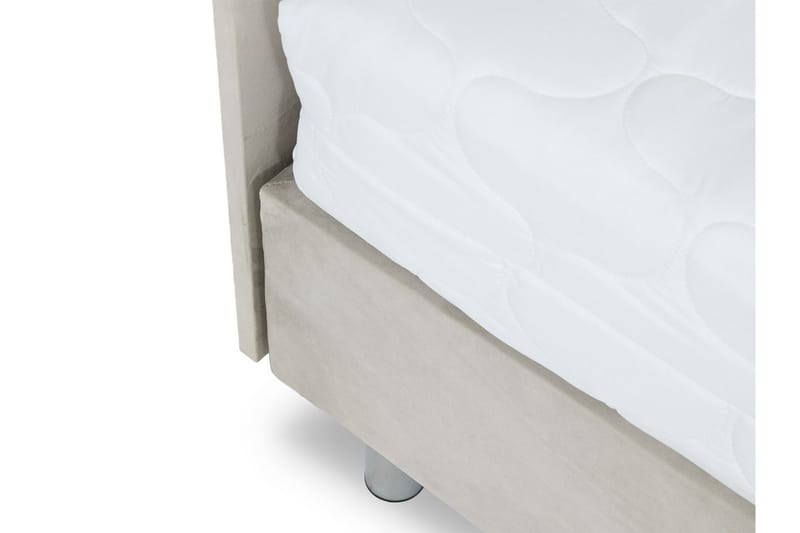 KERANZA Kontinentalsäng 120x200 cm+Panel 60 cm Grön - Möbler - Sovrum - Sängar - Komplett Sängpaket
